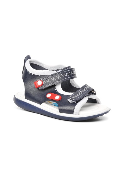 Ayakmod 22y05 Lacivert-kırmızı-beyaz Comfort Erkek Çocuk Sandalet 001