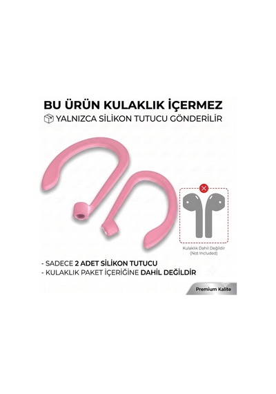 Silikon Kulaklık Kancası 2 Li Set Saplı Bluetooth Kulaklıklar İçin Düşme Önleyici Esnek Kulak Askısı, Spor Ve Günlük Kullanım Bubblegum Pink Bubblegum Pink Silikon Kulaklık Kancası 2 Li Set Saplı Bluetooth Kulaklıklar İçin Düşme Önleyici Esnek Kulak Askısı, Spor Ve Günlük Kullanım Bubblegum Pink Bubblegum Pink