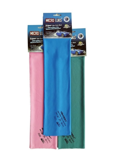 1 Adet Microlüks Mikrofiber Oto Cam Bezi