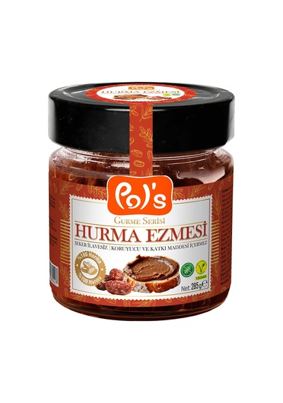 Pol's Gurme Serisi Hurma Ezmesi 285 G - 7 Adet Tarı