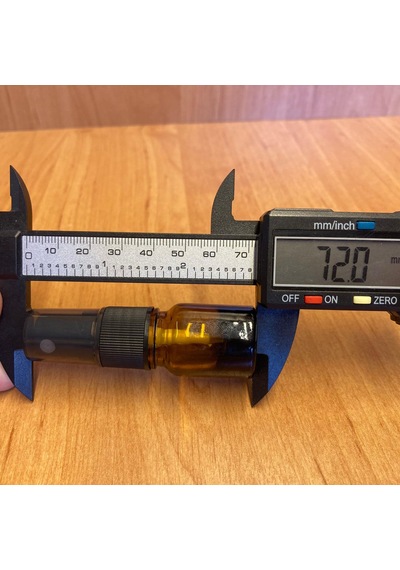 3 Ml Amber Cam Şişe Siyah Spreyli , 3cc Kahverengi Spreyli Boş Şişe X 6 Adet