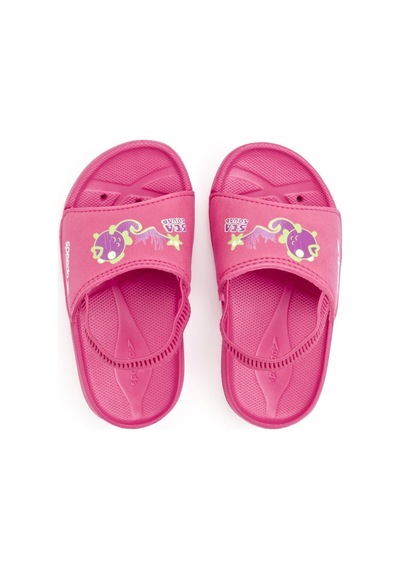 Speedo Atamı Seasquad Bebek Terliği - Pembe/mor Çok Renkli