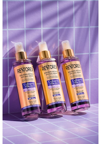 Restorex Dolgunlaştırıcı Sıvı Saç Kremi Kolajen & Biotin 200 Ml