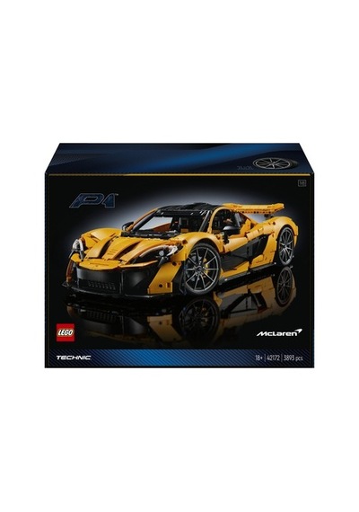 Mclaren P1 Koleksiyonluk Model Yapım Seti Yetişkinler İçin