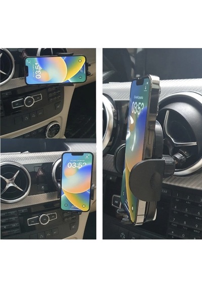 Sp-44 Oto Araç Telefon Tutucu 360 Havalandırmaya Izgaraya Giren