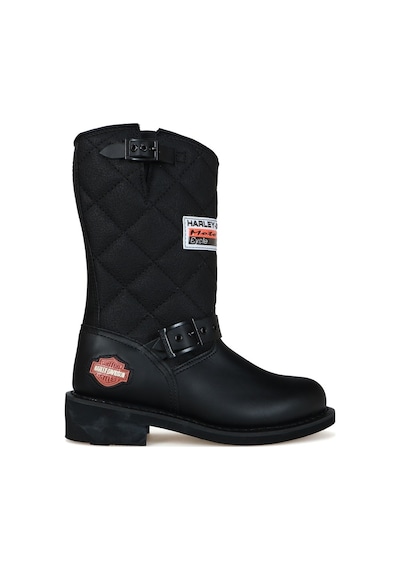 Harley Davidson Harley-Davidson Loconia 644 Hakiki Deri Black Yağlı Deri Unisex Ç Siyah