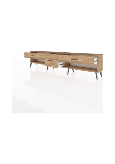 Arges Tv Ünitesi 3 Çekmeceli 220x30x51 Çam-çam Atlas Çam/atlas Çam - Atlas Çam Arges Tv Ünitesi 3 Çekmeceli 220x30x51 Çam-çam Atlas Çam/atlas Çam - Atlas Çam
