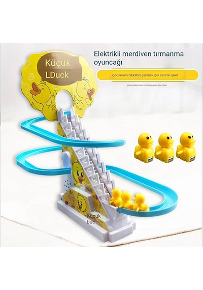 Kkq-vv Elektrikli Ördek Merdiven Tırmanma Oyuncağı