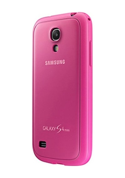 Galaxy Uyumlu S4 Mini İ9190 İle Uyumlu Protective Cover Pembe Ef-pı919bpegww Pembe