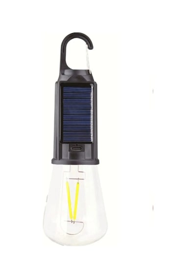 Usb Şarjlı + Güneş Enerjili Bahçe Balkon Teras Kamp Karavan Aydınlatması Lambası Solar Led Ampul
