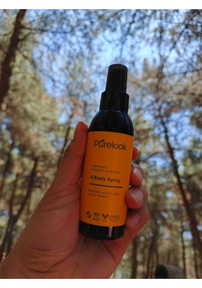 Purelook S,body Organik Sertifikalı 125 Ml Tüm Vücut Spreyi Sinek-sivrisinek Ve Haşere Kovucu