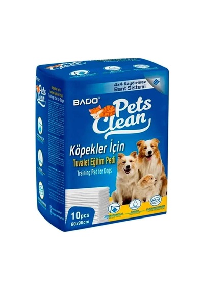 Bado Pets Clean Köpek Çiş Eğitim Pedi 60 x 90 CM 10'lu