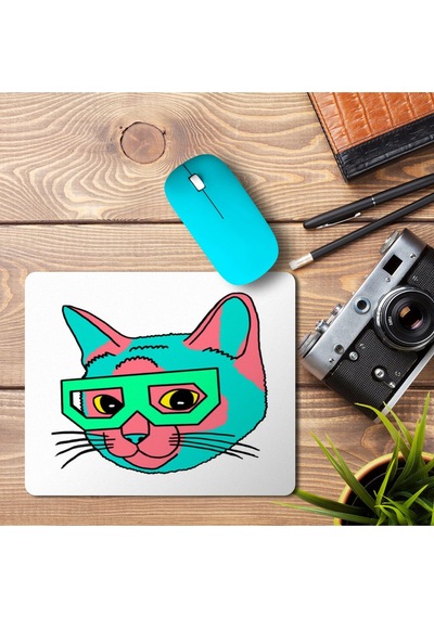 Cat+ Baskılı Mouse Pad Mousepad.jpg