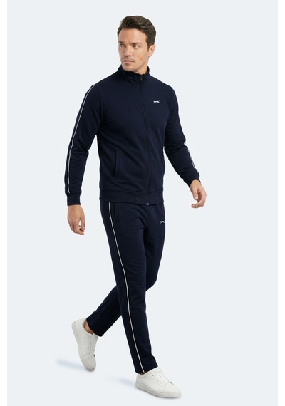 Slazenger Blowback Erkek Slim Fit Lacivert Eşofman Takımı