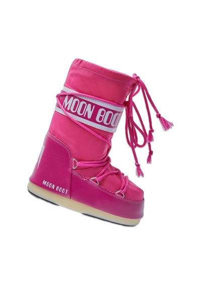 Moon Boot Icon Nylon Multi Pembe