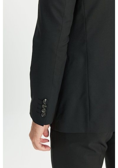 AC&Co / Altınyıldız Classics Erkek Sıyah Su Geçirmez Ekstra Slim Fit Kırlangıç Yaka Yünlü Nano Takım Elbise Siyah AC&Co / Altınyıldız Classics Erkek Sıyah Su Geçirmez Ekstra Slim Fit Kırlangıç Yaka Yünlü Nano Takım Elbise Siyah