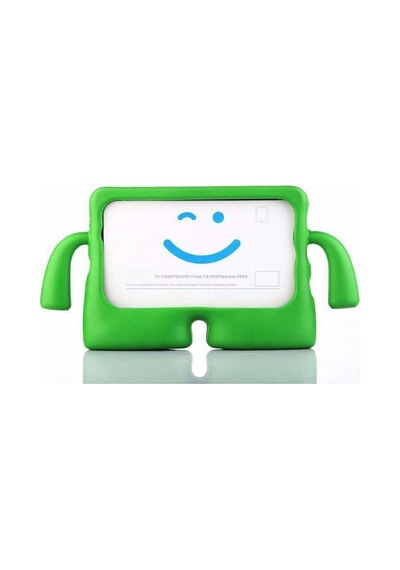 Fuchsia Galaxy Tab E Sm-t377 8" İle Uyumlu Koko Eğlenceli Karakterli Standlı Çocuk Tablet Kılıfı Arka Kapak