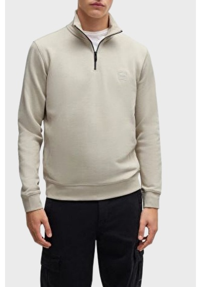 Boss Erkek Sweat 50468926 271 Bej Bej