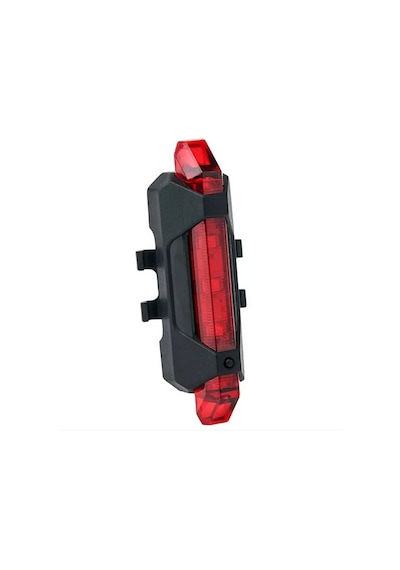 Usb Şarjlı Bisiklet Ön - Arka Far Stop Lambası Seti Çok Renkli