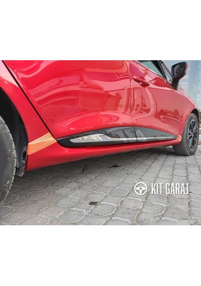 Kit Garaj Renault Clio Yan Marşpiyel Plastik Boyasız