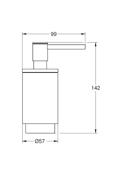 Grohe Selection Sıvı Sabunluk Phantom Black - 41218kf0