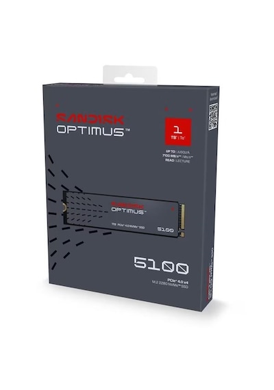 Sandısk Optimus 5100 1tb 7100/6700mb/s Pcıe 4.0 X4 Nvme Ssd Sdsp51100tan