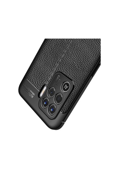 Oppo Reno 5 Lite Kılıf Deri Tarzı Niss Silikon Case