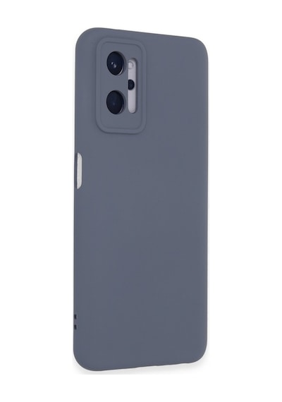 Realme 9i 4g Kılıf Nano İçi Kadife Silikon - Gri Bz8683140579685