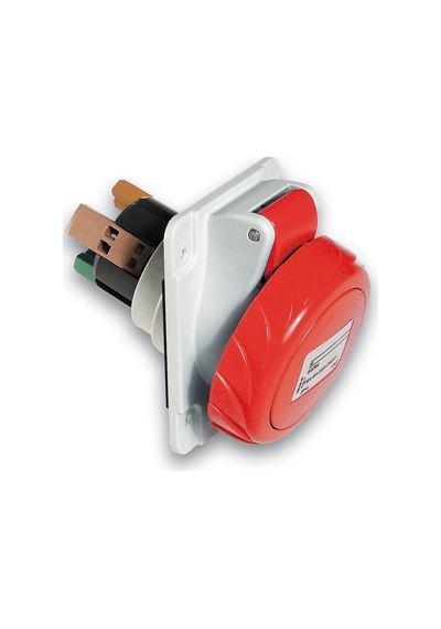 Schneider 5x32A Eğik Makine Prizi Hızlı Bağlantılı 380 Volt Trifa