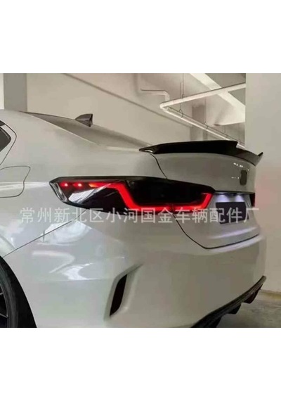 Honda City M4 Spoiler Boyalı Pianoblack 2020 Sonrası