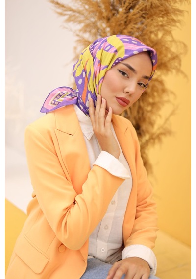 Silk Home Olinda Eşarp 48003-42 Lacivert