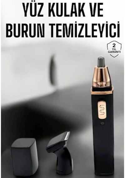 Seyahat - 797 - Tipi Mini Tnabilir Siyah Burun Kulak Yanak Kıl Ve Tüy - Glblseme - Temizleme Makinesi Diğer