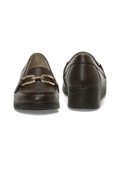 Polaris 105472.z6fx Kahverengi Kadın Loafer 000000000102202593 Kahverengi