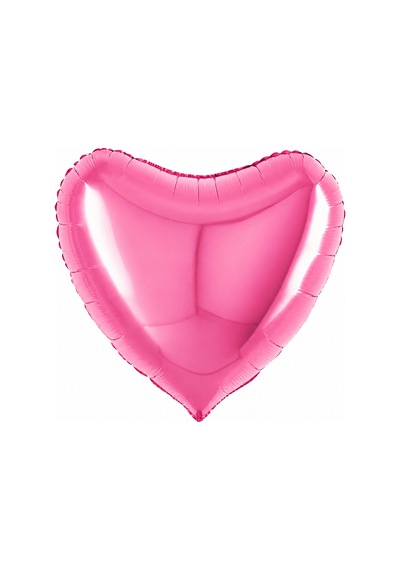 Pembe Kalp Folyo Balon 18 İnç Sevgililer Günü Doğum Günü Parti Süsü Dekorasyon Balonu Çok Renkli