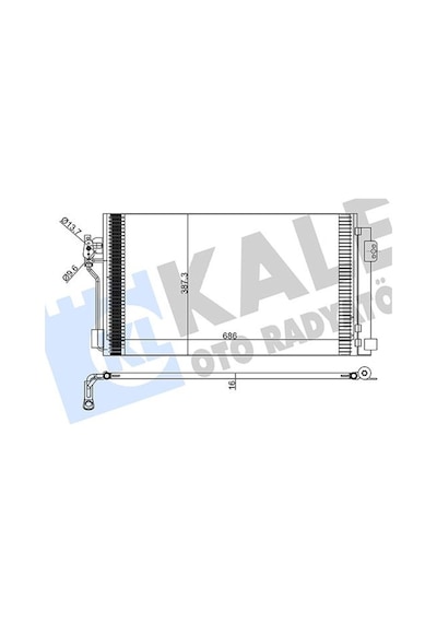 Klıma - 940 - Radyatoru Mercedes Vıto - Almparca - W639 03