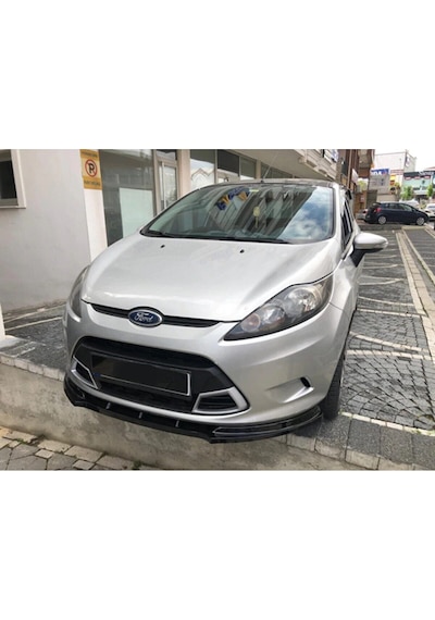 HasAkman Ford Fiesta Basic Ön Tampon Lip Piona Black 2008 - 2012