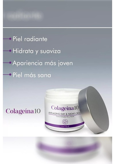 Colageina 10 Yaşlanma Karşıtı Nemlendirici Gündüz Ve Gece Yüz Kremi 120ml