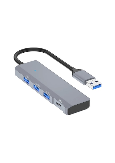 Ally Ads-309a 4in1 Usb To Usb + Type-c Hub Adaptör Çevirici Dönüştürücü Çoğaltıcı- 5775