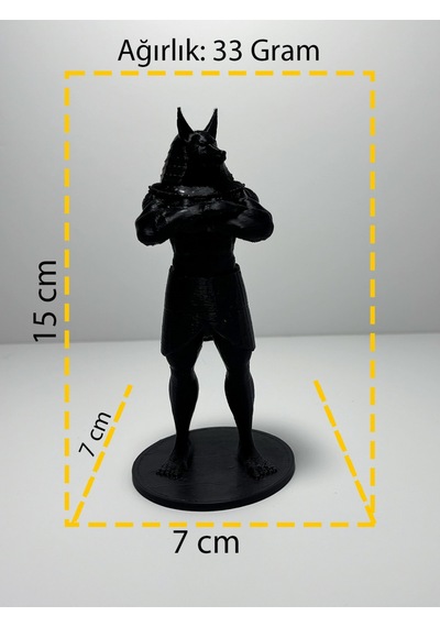 Mısır Tanrısı Anubis Heykel