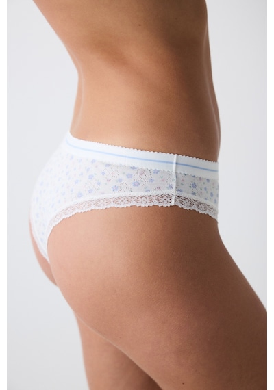 Penti Printed Pointel Pamuklu Brazilian Külot