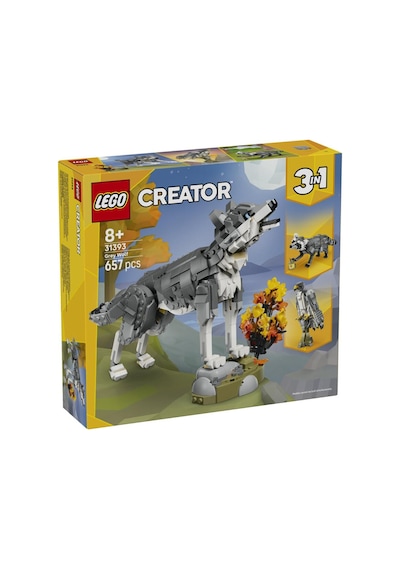 Lego 31393 Creator Ormanı Hayvanları: Gri Kurt