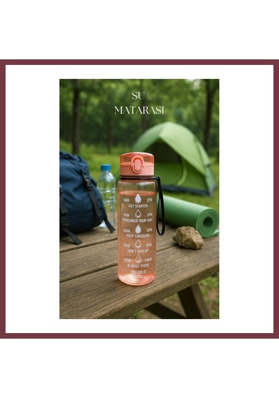 Storeşahin Suluk & Su Şişesi & Sporcu Matara Turuncu 1000 Ml Shn0720