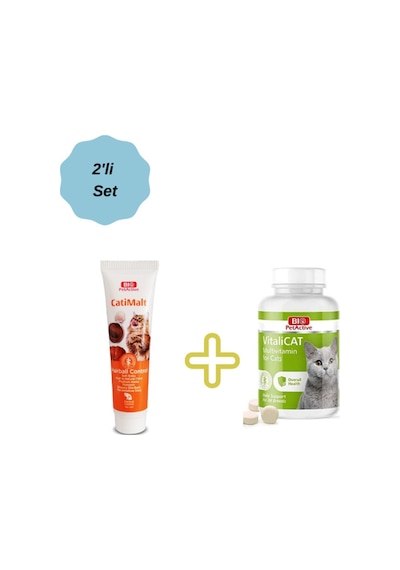 Set Vitalicat Multivitamin Cati Malt Paste
