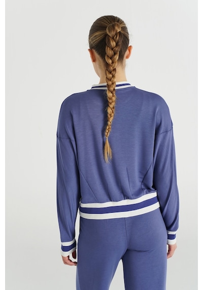 Hummel Farah Fermuarlı Sweatshırt 922175-9963 Mor