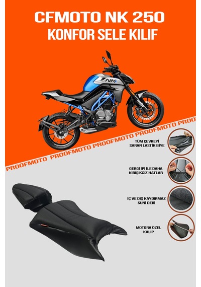 Cfmoto Nk 250 Konfor Sele Kılıf