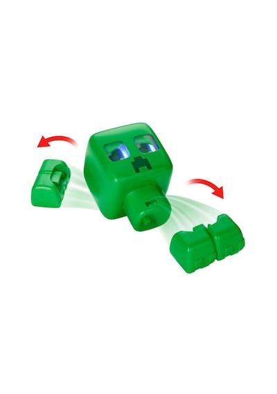 Minecraft Sesli Ve Işıklı Evcil Creeper Figürü Jgx49