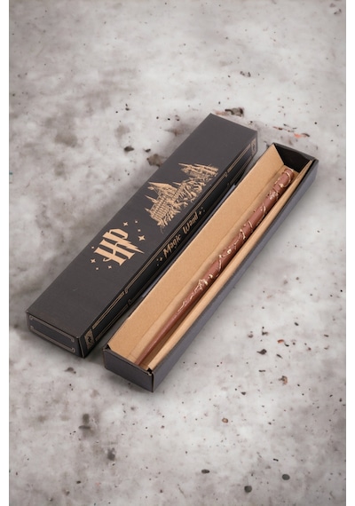 Harry Potter Asası Hermonie Asası 33 Cm , Büyülü Asa, Harmony Asası Kutulu