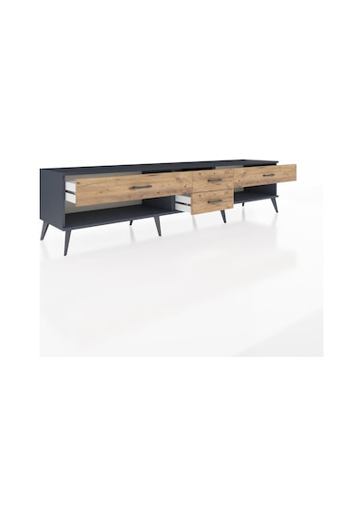 Hyperion Tv Ünitesi 4 Çekmeceli 220x44x51 Antrasit-antrasit/çam Antrasıt/atlas Çam - Antrasıt Hyperion Tv Ünitesi 4 Çekmeceli 220x44x51 Antrasit-antrasit/çam Antrasıt/atlas Çam - Antrasıt