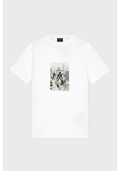Armani Exchange Erkek T Shirt Xm002214 Af10356 U0009 Beyaz
