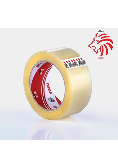 Koli Bantı Aslan 45x100 Şeffaf 6 Adet